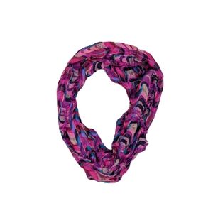 Bohemia Multicolored Pink Circle Scarf Infinity Scarf One Size Women's Accessory